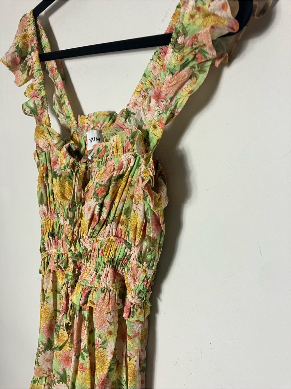 YUMI KIM Libby Dress in Sunny‎ Meadows Yellow Floral Size XS - Picture 5 of 5